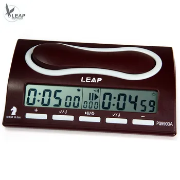 

New LEAP PQ9903A Multifuctional Digital Chess Clock Wei Chi Count Up Down Chess Alarm Timer Reloj Ajedrez Temporizador