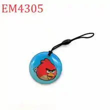 125 кГц перезаписываемый брелок жетон брелок RFID T5577 EM4305 значок llavero мультфильм водонепроницаемый брелок контроль доступа 1 шт