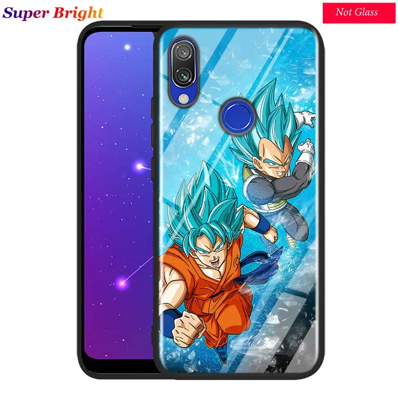 Dragon Ball Z Super Goku для Xiaomi Redmi Note 8 7 6 5 4X4 K20 Pro 7A 6A 6 S2 5A Plus супер яркий черный чехол для телефона - Цвет: Style 12