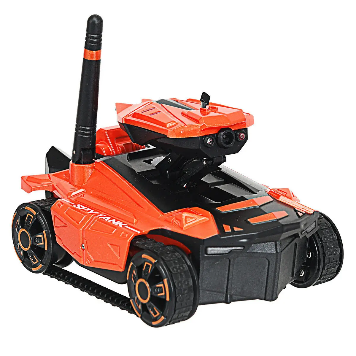 

Wifi RC Car Spy Tank YD211 FPV 0.3MP Camera Phone App AR PVE & PVP for Children