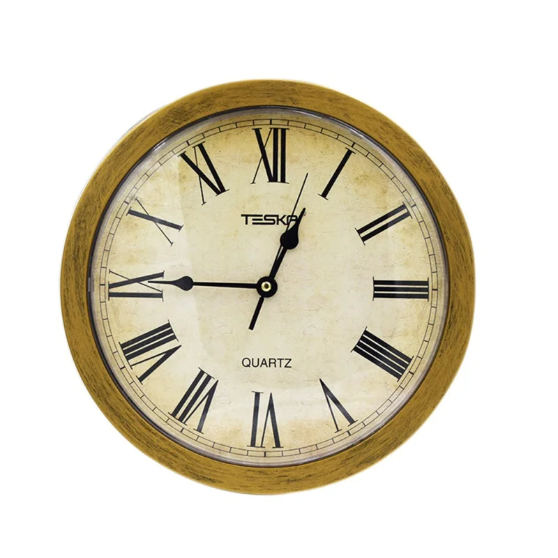 New Creative Vintage  Wall Clock Hidden Storage Box For Cash Jewelry Security Style Watch Safety Boxes For Living Room Office