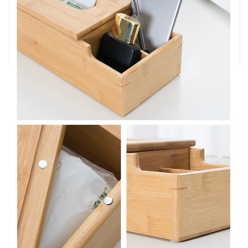 Pull Bamboo коробка для салфеток разное хранение автомобильный Диспенсер держатель для салфеток домашний кухонный декоративный Органайзер офисный стол прямоугольный