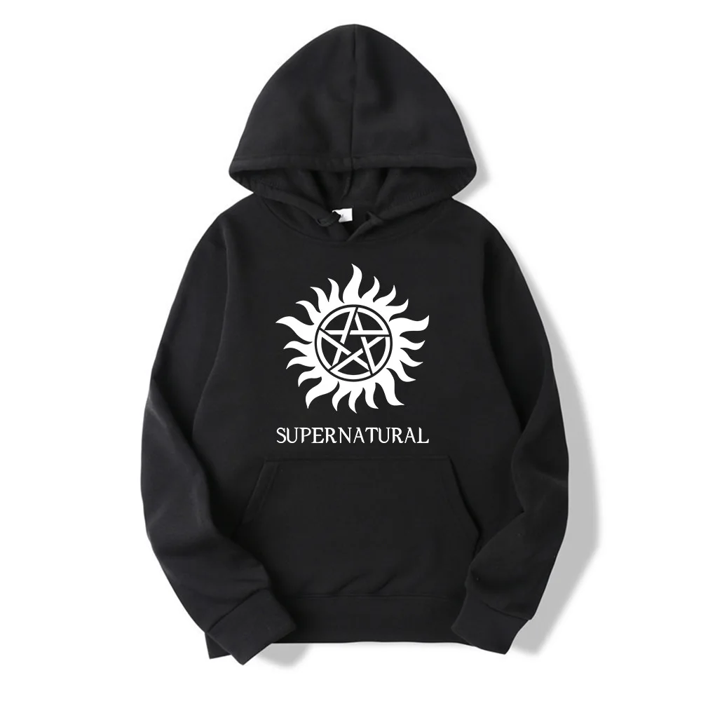 11 Для мужчин Для женщин толстовка Supernatural для подростков с длинным рукавом флис теплая спортивная одежда для мальчиков с принтом «Бархатный пуловер с высоким воротником для девочек классные кофты унисекс подарок - Цвет: 11