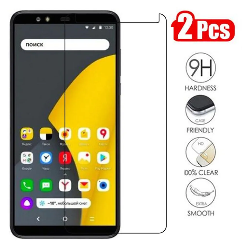 

For Yandex Smartphone Tempered Glass Screen Protector 9H 2.5D Phone On Protective Glass