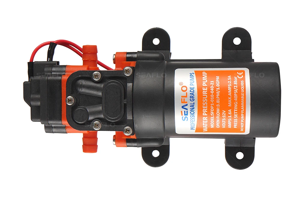 SEAFLO тихий насос давления воды 12DC 35PSI 2.4BAR 4A для лодок караванов|seaflo water pump|boat pumppump pump