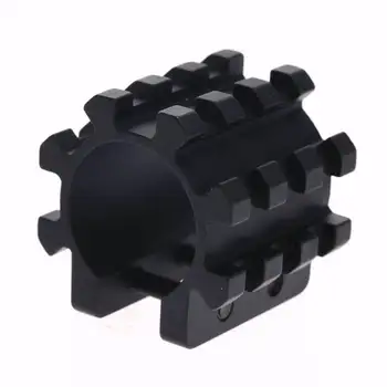 

Diameter 25mm Ring Tactical 3 Picatinny Rails Per Side Fit for 12 Gauge 5 Position Barrel Mount 5 Attachment Points