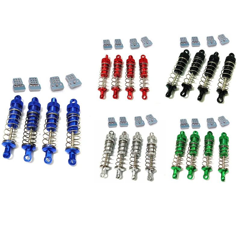 4Pcs Metal Shock Absorber with Extension Seat for WPL C14 C24 MN D90 HS 18301 Wltoys A959 K929 Rc Car Upgrades | Игрушки и хобби