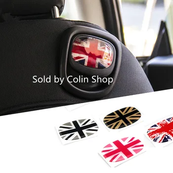 

NEW options 3D rubber black union jack car interior accessories for mini cooper F55 F54 F56