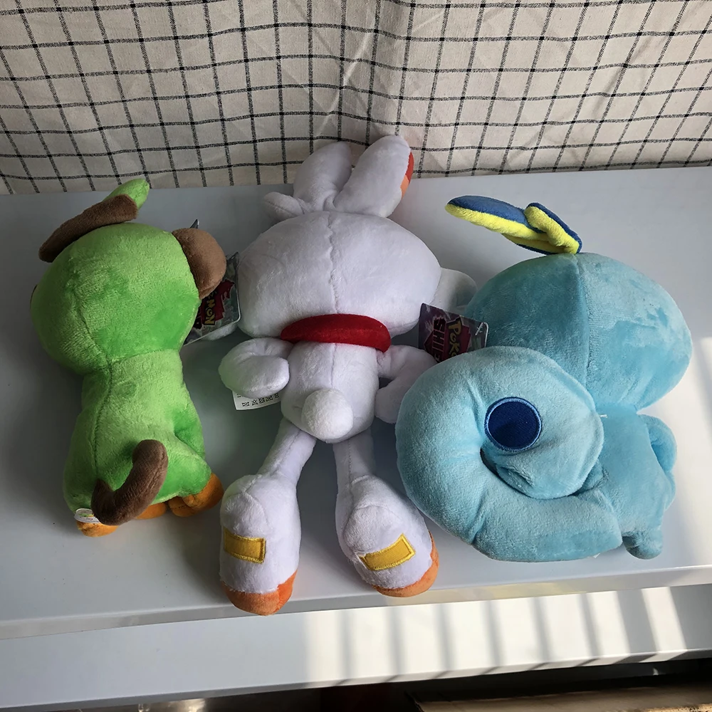 Pokemon Sobble Scorbunny Grookey Cartoon Elf Figure Plush Soft Stuffed Collection Pikachus Toys For Kid Christmas Gift Peluches 5 Pokemon Sobble Scorbunny Grookey Cartoon Elf Figure Plush Soft Stuffed Collection Pikachus Toys For Kid Christmas Gift Peluches 5