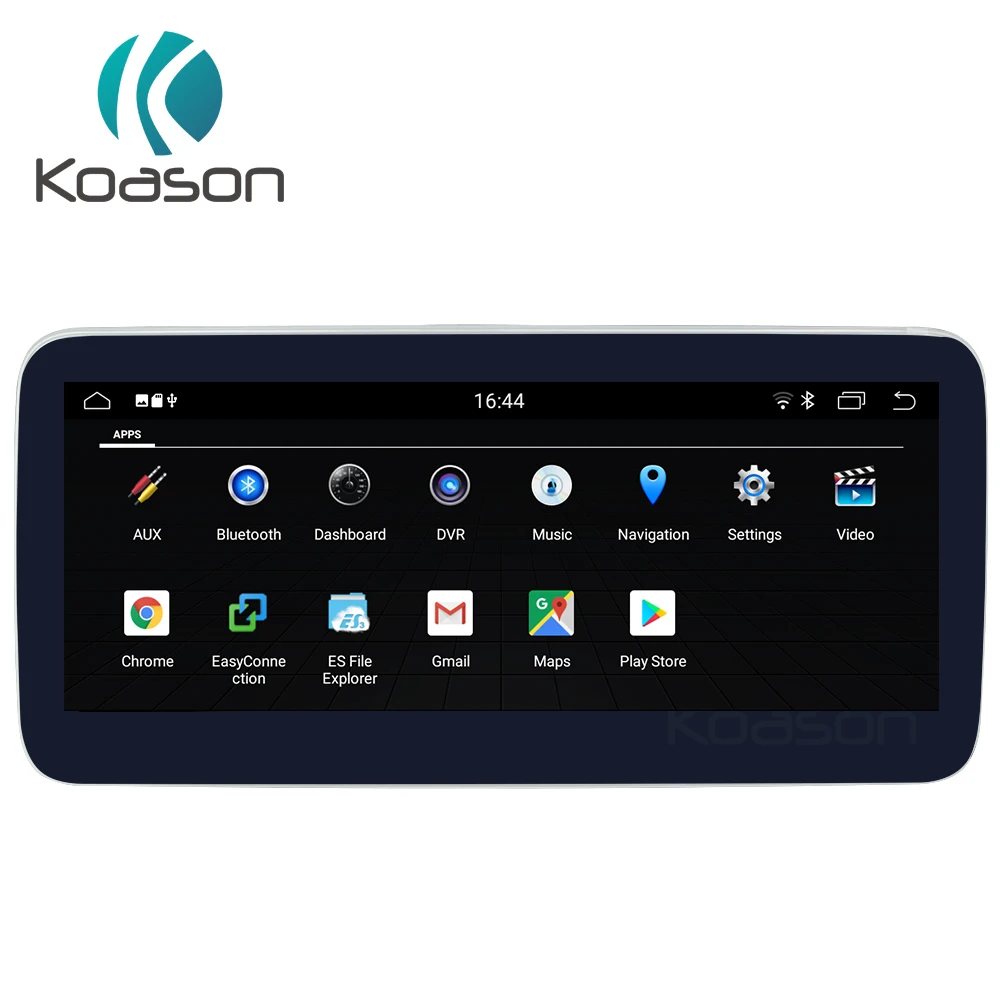Koason Android 9,0 10,25 HD сенсорный экран автомобильный мультимедийный плеер для BENZ GLA/CLA/A Класс 16-18 автомобильный Радио Автомобильный gps навигатор