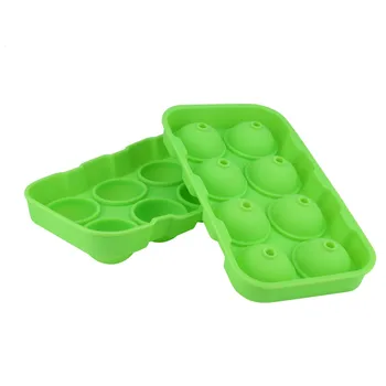 

1PCS Silicone Ice Mold Maker Spherical Shape Ice Cube 8-Spherical Ice Tray Mold Whiskey Drink Ice-ball-making Gadget Ice Cube80