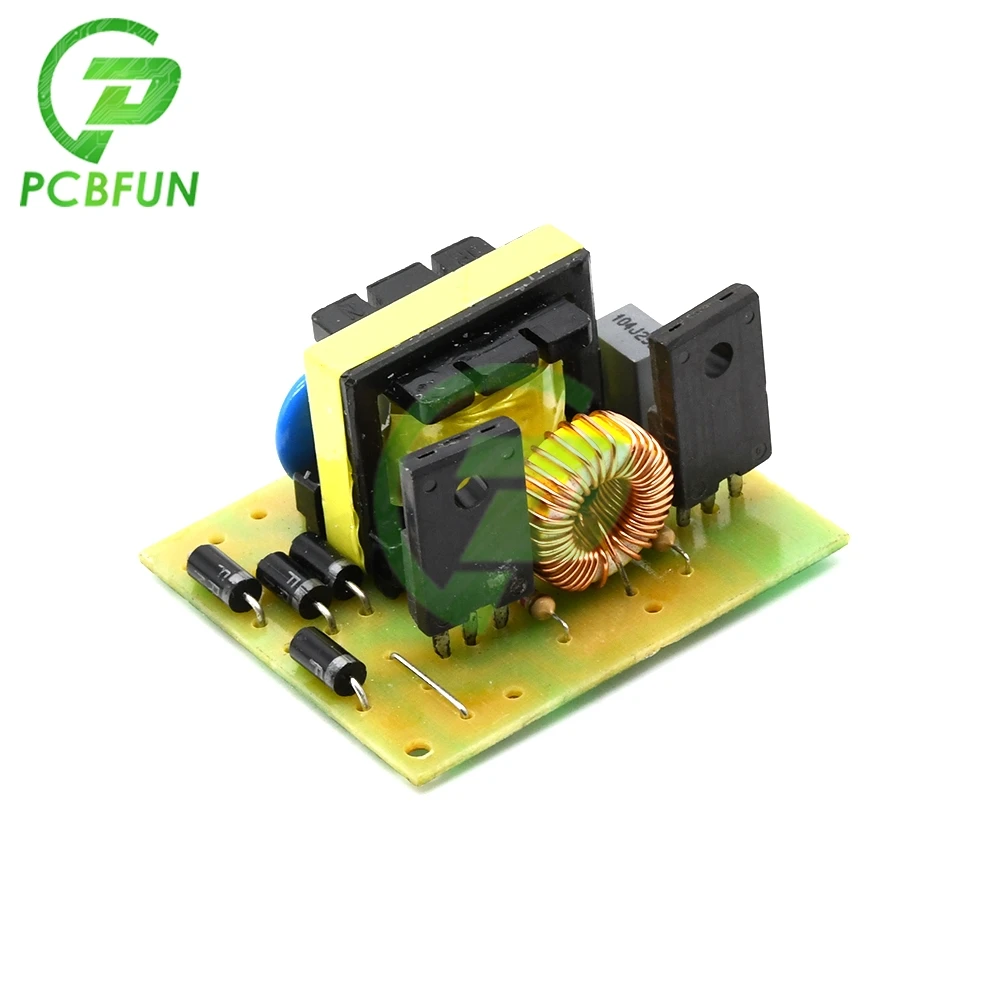 12V to 220V Step UP Power Module Dual Channel Inverse Converter Booster 35W DC-AC Boost Inverter Regulator | Электронные