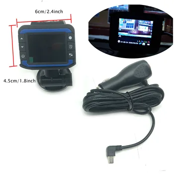 

720P Car Radar Detectors DVR Recorder Speed Detector Russian Voice GPS Camera Dash Cam Fixed / Flow Velocity Measurement