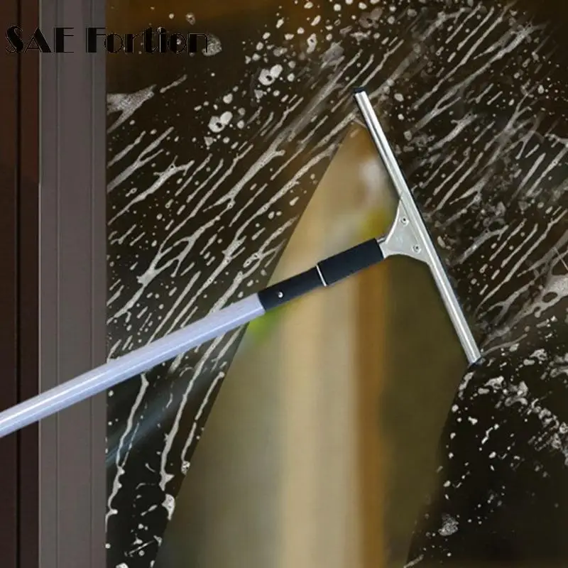 1pcs Window Cleaner Glass Dust Wiper Wash Scraper Squeegee Brush Cleaner SQJ9807 Window Window Cleaner Kitchen J7G8