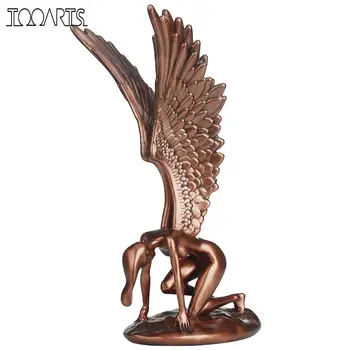 

Angel Figurine Statue Hand-painted Figurine Home Decor Accessory Decorative Accents home decoration accessories Ornaments