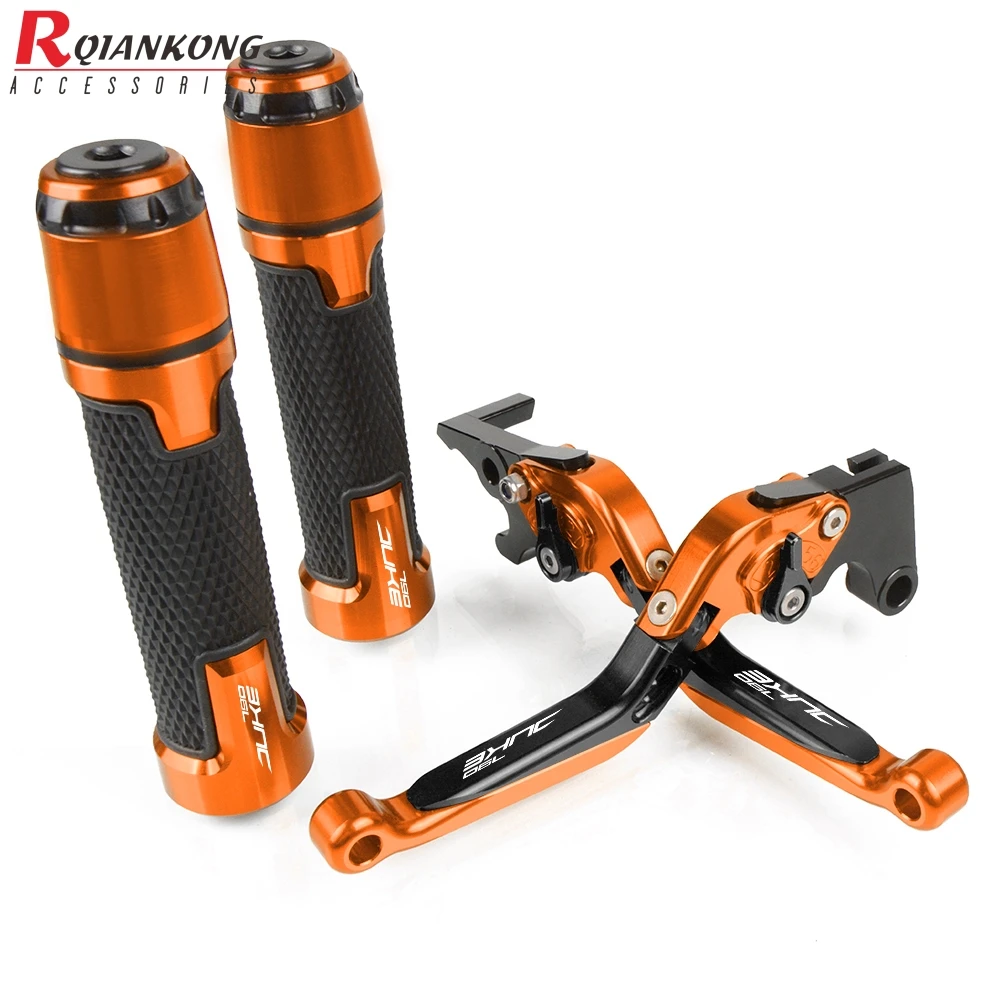 Для KTM Duke 790 CNC алюминиевые аксессуары для мотоциклов регулируемые складные тормозные рычаги сцепления и ручки для руля