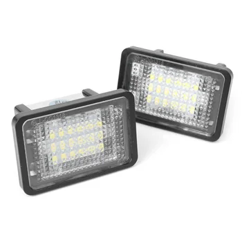

3528 SMD License Plate Lights Auto 18 LED Number Super bright 6500K White