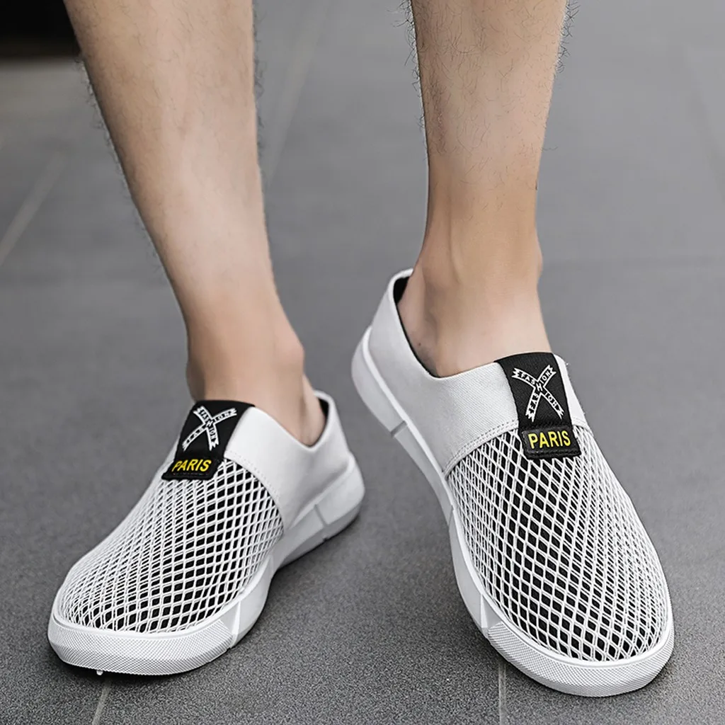 SAGACE de verano casuales de los hombres zapatos, sandalias, pantuflas de playa al aire libre agujero transpirable hombre Casual Zapatillas Zapatos - AliExpress