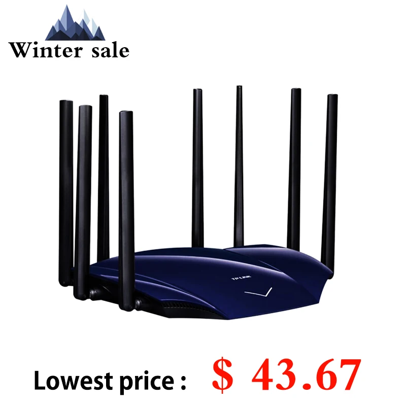 Беспроводной маршрутизатор TP link WDR8690 гигабитный AC2600 10/100/1000Mpbs 2 4 ГГц + 5