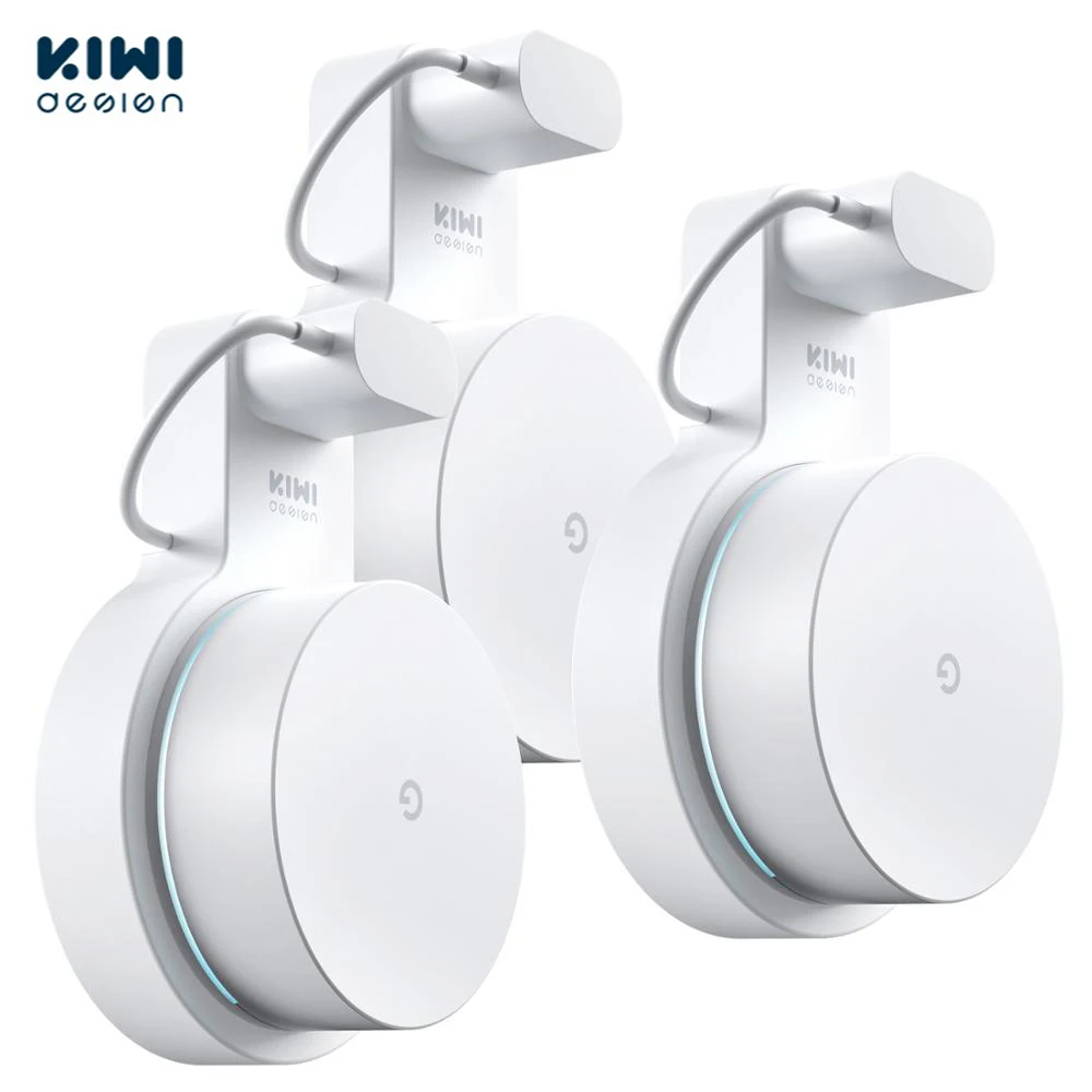 KIWI дизайн 3 шт. Google WiFi настенное крепление для штепсельной вилки США/ЕС сетчатый