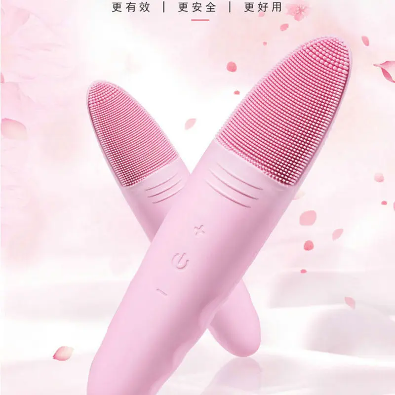 

Electric Facial Cleanser Silicone Pore Washing Brush Explosive Beauty Appliances Rechargeable Waterproof