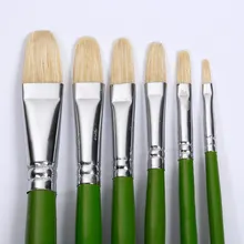 Кисть для рисования маслом длинная щетка-держатель широкая щетка, состоящая из ряда пенообразных кистей применимый пигмент водяной