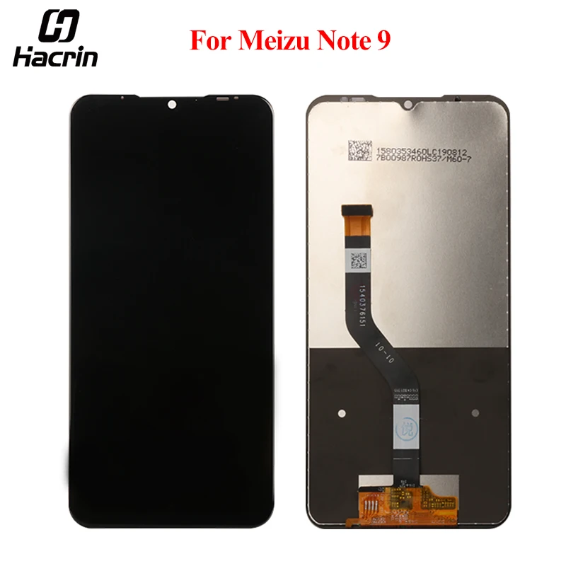 

For Meizu Note 9 LCD Display Touch Screen Digitizer Assembly for Meizu Note 9 LCD Screen Replacement Accessories 6.2inch