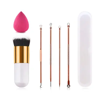 

Acne Needles Blackhead Removal Extractor Cleaner Eyelash Auxiliary Clip Set Beauty Face Clean Care Tools