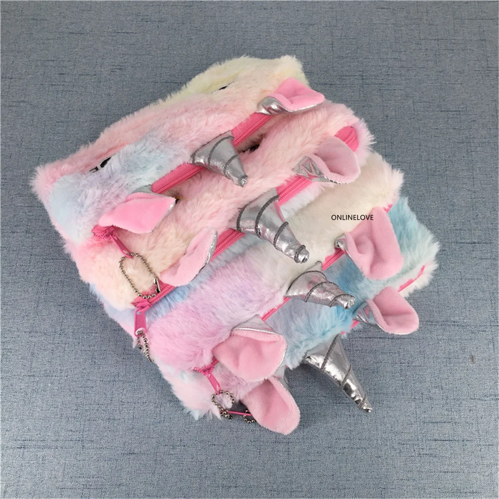 Unicorn Cat Horse Gift Plush Coin Bag Keys Pendant Wallet Pouch Pocket Purse coin purse coin wallet plush coin purse change bag