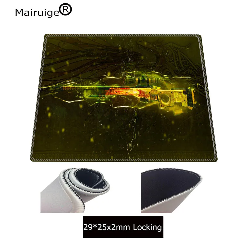 Mairuige Cs Go Dragon Lore Super Large Size Mouse Pad Rubber Material Waterproof Desk Gaming Mousep