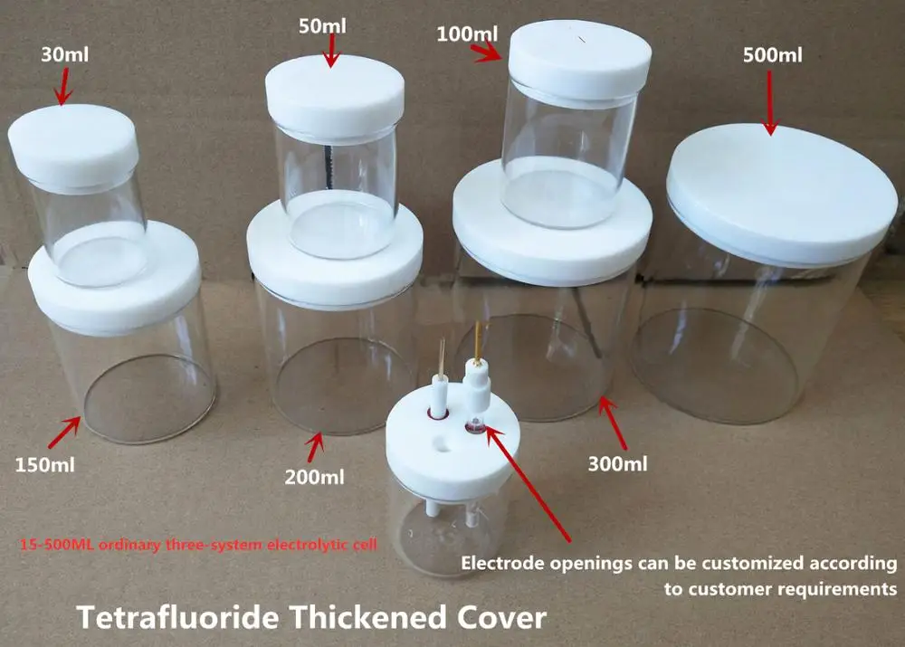 C002 ordinary electrolytic cell sealed three electrode system electrolyzer | Инструменты