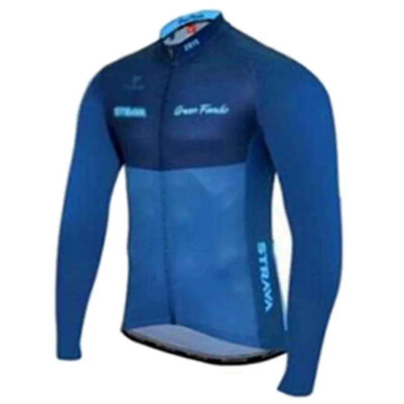 Shirts 4 Весна осень Мужская велосипедная футболка с длинным рукавом Pro Team STRAVA MTB горная дорога одежда для триатлона велосипедная одежда - Цвет: Shirts 4