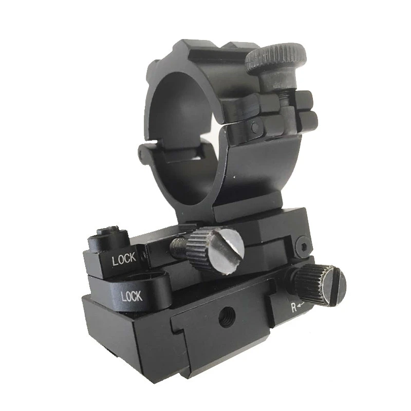 Hunting Picatinny Rail Rifle Accessories Scope Mount Aluminum Windage And Elevation Adjustable