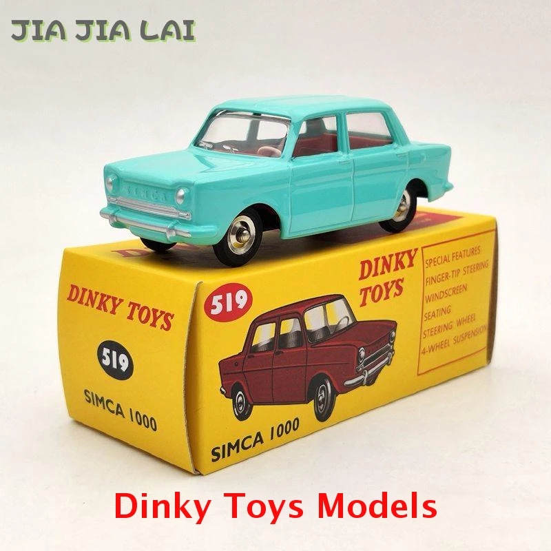 Deagostini 1/43 Dinky Toys 519 Simca 1000 Modellini Auto