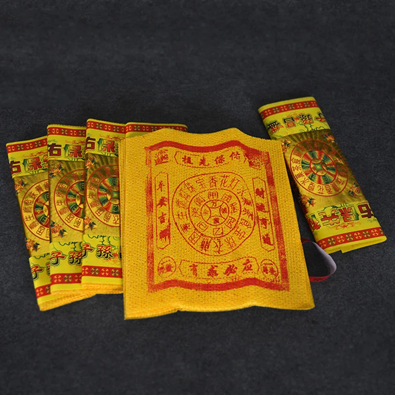30Pcs Ancestor Money Gold Joss Paper Pray Peace Feng Shui Chinese Hell Bank to Burn Ghost