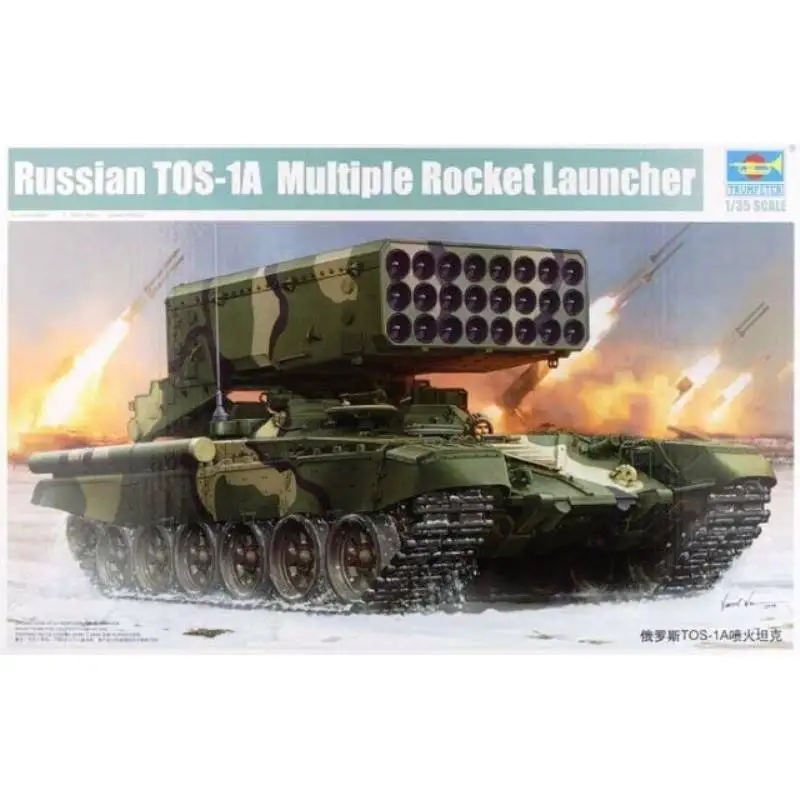 Model Tank Russian Tos 1a Multiple Rocket Launcher Aliexpress