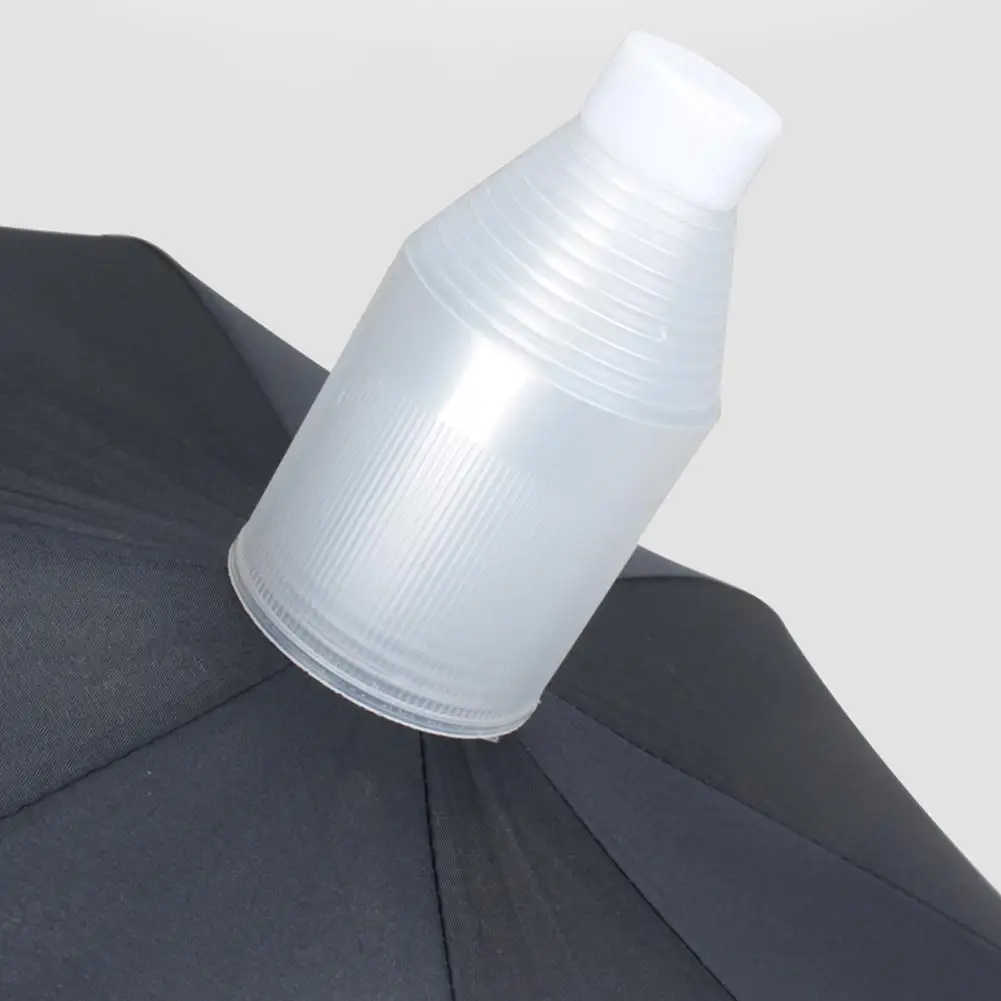 Funda impermeable para paraguas, manga transparente de tamaño de plástico, no goteo, telescópica, a prueba de goteo, retráctil, G6L2