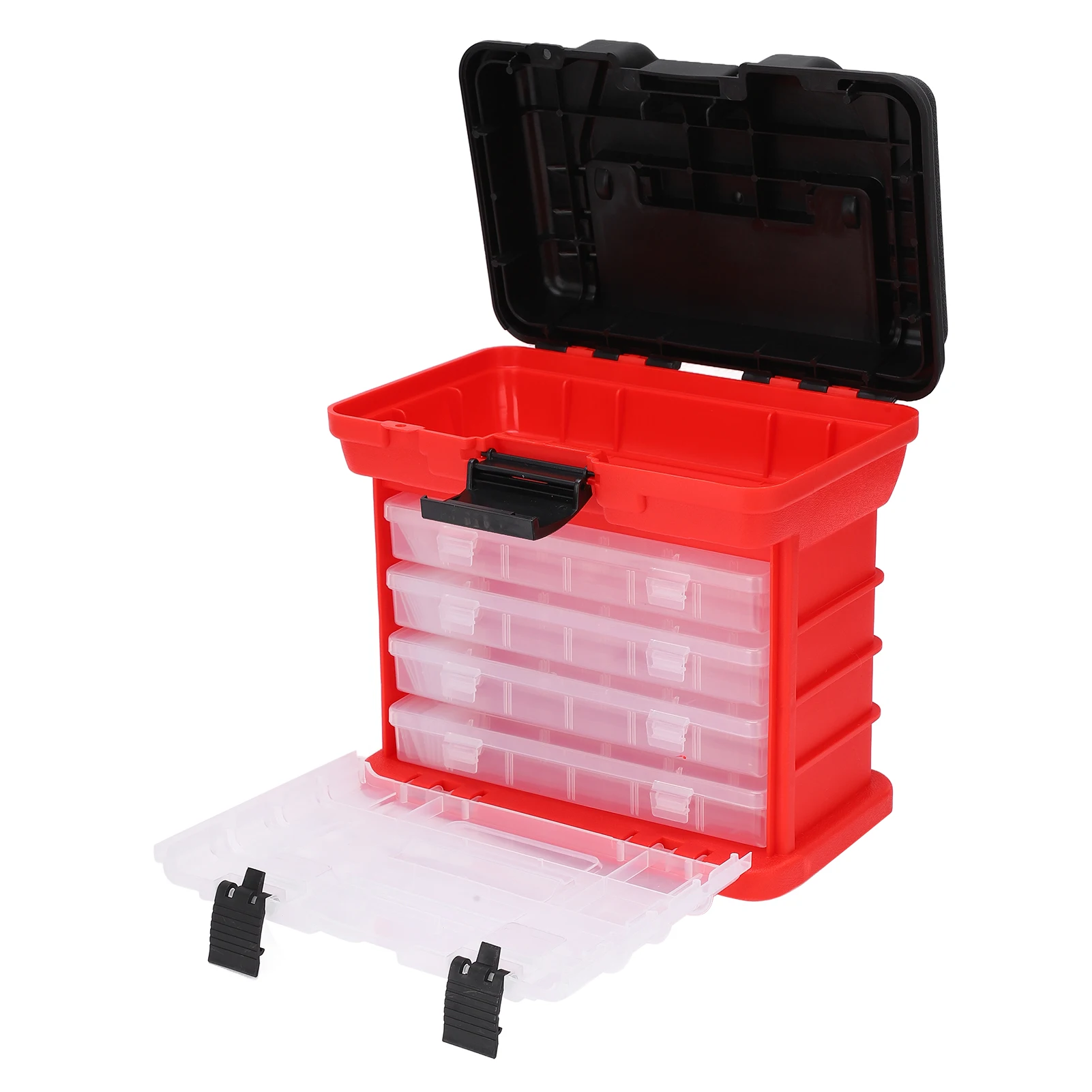 Fishing Box Multifunctional Portable 4 Layer Fishing Tackle Box with Handle  Containing Tools Handle Fishing Tackle Box - AliExpress