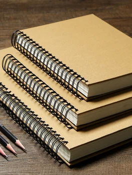 

BNLG loose-leaf sketchbook detachable 8KA4 sketchbook art student special painting book thickened white kraft paper art supplies