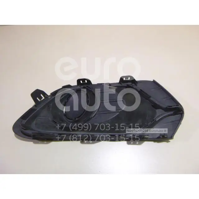 Решетка в бампер левая, состояние – Б/У,, для Renault Logan II 263311420R/L НЕ ПОД ПТФ НЕ ХРОМ 263363542R 263311420R/L