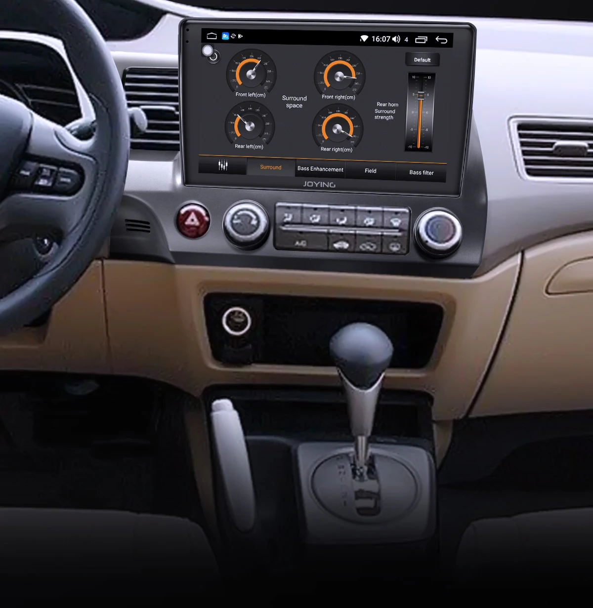 Android автомобильное головное устройство стерео для Honda Civic 2006 2007 2008 2009 2010 2011 Автомобильный gps Видео мультимедийный плеер 10,1 ''с CarPlay