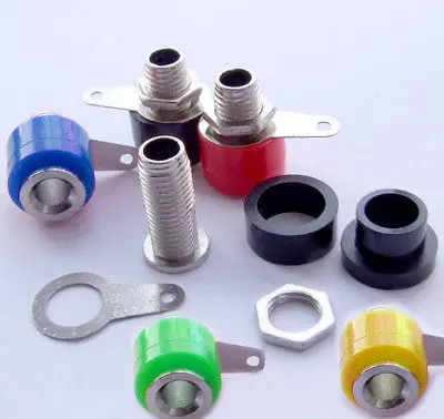 

DHL/EMS 1000 PCS 5 color Banana Socket Jack FOR Test BANANA Plug-A8