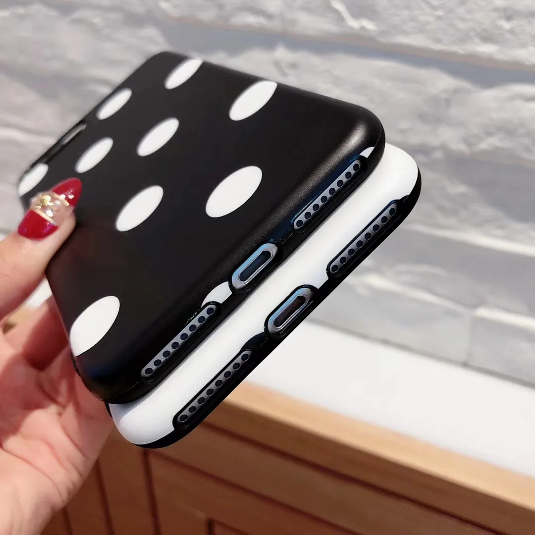 HD закаленное стекло для Apple iPhone 7 Plus 6 6s Plus протектор экрана для iphone 8 Plus точка шаблон IMD Мягкий ТПУ чехол для телефона