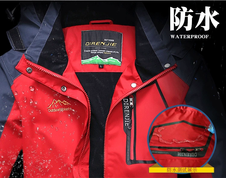 От производителя, Женская GORE-TEX куртка, осенняя, однослойная, тонкая, ветрозащитная, водонепроницаемая, мужская куртка