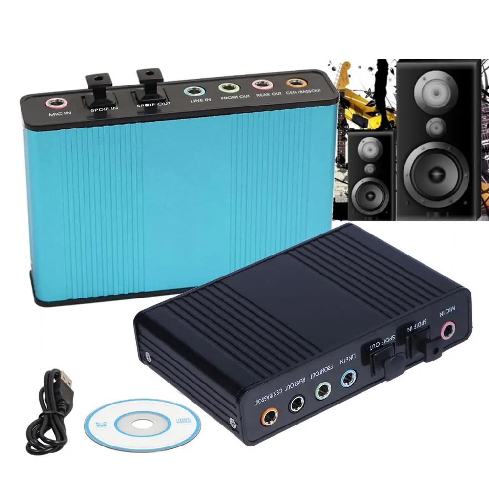 ProfessionalUSBSoundCard6Channel51OpticalExternalAudioCard