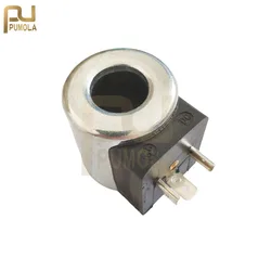 LONKING Excavator Solenoid Valve Coils HYDAC Hydraulic Pump Solenoid Valve Coil Inner Diameter 18mm Height 40mm