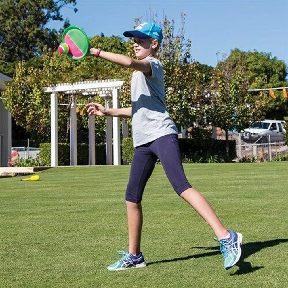 Haken und Schleife Werfen Fangen Tennis Ball Spaß Spiel Set Strand Garten  Spielen Spielzeug Geschenk für Kinder neue|Tennis-Zubehör| - AliExpress