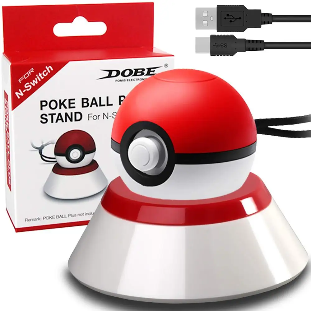 Портативный чехол для переноски для контроллера nintendo Poke ball Plus Switch, аксессуар для игры Pokémon LetsGo Pikachu Eevee