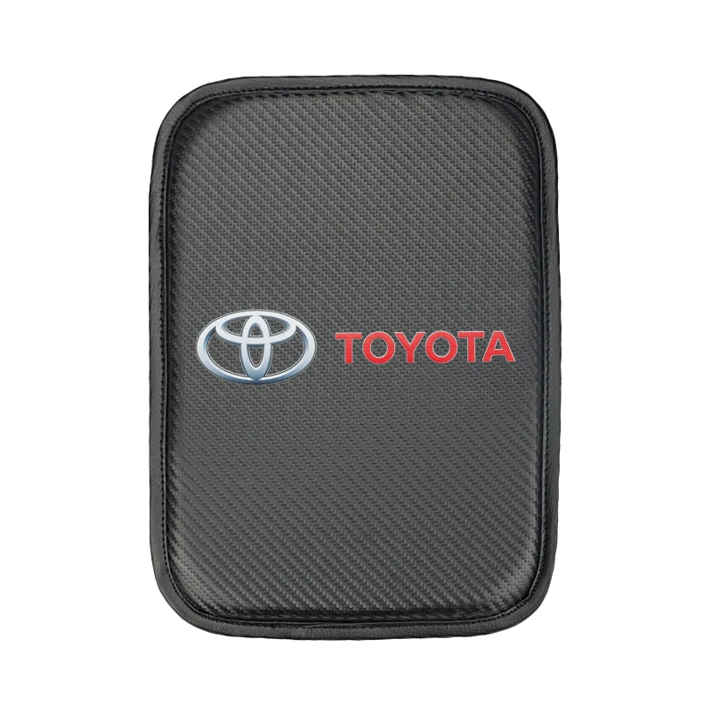 

1pcs Car styling car armrest covers Auto seat armrests storage Protection cushion For Toyotas camry chr corolla rav4 yaris prius