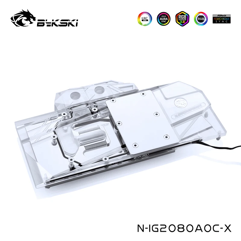 Блок водяного охлаждения Bykski для цветной IGame Geforce RTX 2070/2080/2060 Advanced OC V2 Colorful 2080 AD LITE